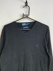 Black Polo Ralph Lauren Jumper Women's Medium