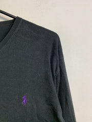 Black Polo Ralph Lauren Jumper Women's Medium