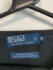 Black Polo Ralph Lauren Jumper Women's Medium