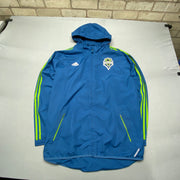 Blue Adidas Windbreaker Men's XL