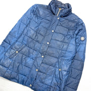 Navy Barbour Quilted Jacket Men's Large