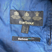 Navy Barbour Quilted Jacket Men's Large