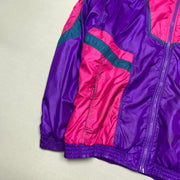 Vintage 90s Pink and Purple Windbreaker Men's XXL