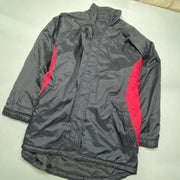 Vintage 90s Black and Red Adidas Jacket Men's XL