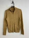 Brown Ralph Lauren Cable Knit Sweater Men's Medium