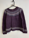 Vintage Purple Knitwear Sweater Women's medium