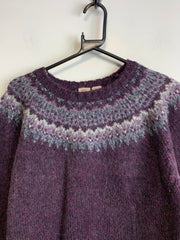 Vintage Purple Knitwear Sweater Women's medium