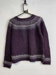 Vintage Purple Knitwear Sweater Women's medium