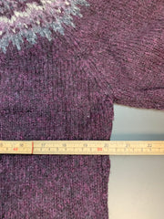 Vintage Purple Knitwear Sweater Women's medium