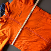 Navy and Orange Columbia Reversible Jacket Youth's Large