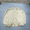 Beige Baseball Jacket Men's XL