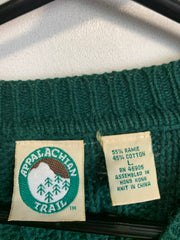 Green Knitwear Sweater Men's Large