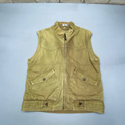 Brown Workwear Vest Men's Medium