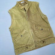 Brown Workwear Vest Men's Medium