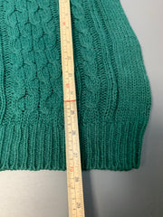 Green Knitwear Sweater Men's Large