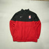 Vintage 90s Black and Red Nike Windbreaker Youth's Large