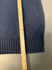 Navy Chaps Knitwear Sweater Men's Large