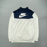 00s Navy Red White Nike Track Jacket Youth's Large