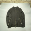 Black Lacoste Knitwear Jacket Men's Large