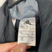 Black Adidas Windbreaker Youth's Medium