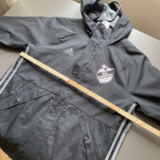 Black Adidas Windbreaker Youth's Medium