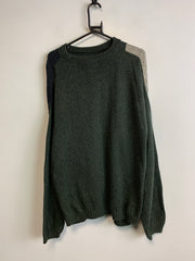 Green and Beige Knitwear Sweater Men's XXL