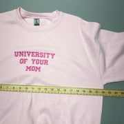 Pink Gildan Sweatshirt Men's Medium