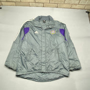 Grey Adidas Jacket Men's Large