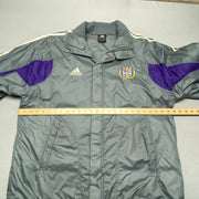 Grey Adidas Jacket Men's Large