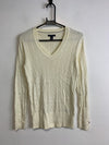 Cream White Tommy Hilfiger Sweater Women's Medium