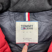 Red Tommy Hilfiger Parka Jacket Women's XS