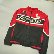 Black and Red Racing Jacket Men's Large