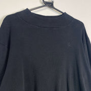 Black Lauren Ralph Lauren Knit Sweater Jumper Womens XL