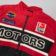 Black and Red Racing Jacket Men's Large