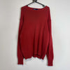 Vintage Red Polo Ralph Lauren Heavy Knit XL