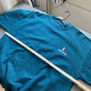 Turquoise Donnay Sweatshirt Men's Medium