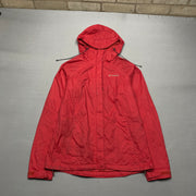 Red Columbia Raincoat Men's Medium