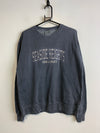 Grey Embroidery Sweatshirt Men's Small