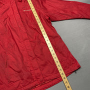 Red Columbia Raincoat Men's Medium