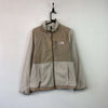 Beige and Cream North Face Denali Fleece Women's XL