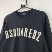 Black Dsquared2 Sweatshirt Men's Large