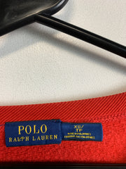 Red Polo Ralph Lauren Sweatshirt Women's XS