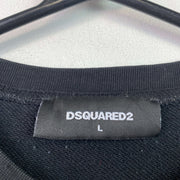 Black Dsquared2 Sweatshirt Men's Large