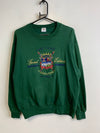 Green Embroidery Sweatshirt Women's Medium