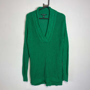 Green Cable Knit Lauren Ralph Lauren Sweater Womens Small