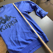 Vintage Blue Kappa Sweatshirt Men's Large