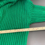 Green Cable Knit Lauren Ralph Lauren Sweater Womens Small