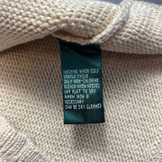 Beige Lauren Ralph Lauren Sweater Knit Womens Large