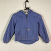 Purple Carhartt Youth's XS 6 Years Fleece Lined Chore Jacket
