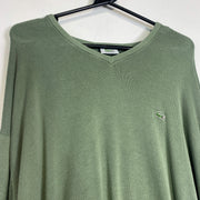 Green Lacoste Knit Sweater Jumper 2XL